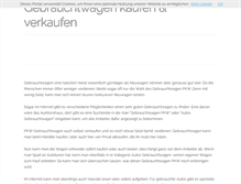 Tablet Screenshot of guenstig-gebrauchtwagen-kaufen.de